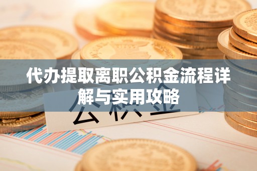 海盐代办提取离职公积金流程详解与实用攻略