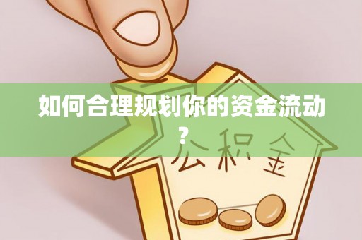 海盐如何合理规划你的资金流动？
