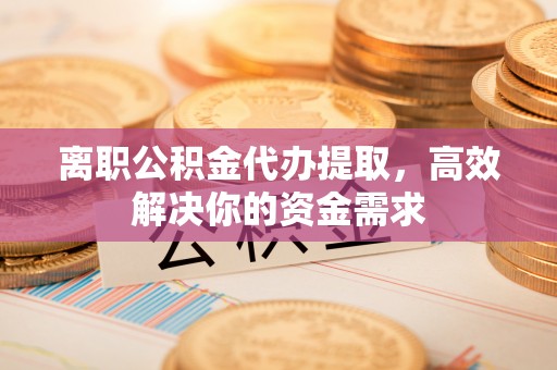 海盐离职公积金代办提取，高效解决你的资金需求
