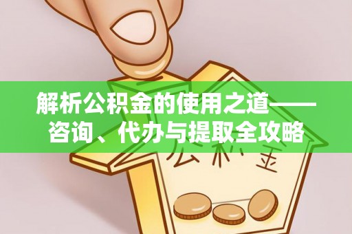 海盐解析公积金的使用之道——咨询、代办与提取全攻略