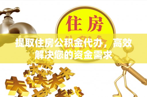 海盐提取住房公积金代办，高效解决您的资金需求