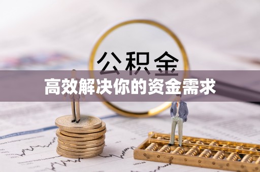 海盐高效解决你的资金需求