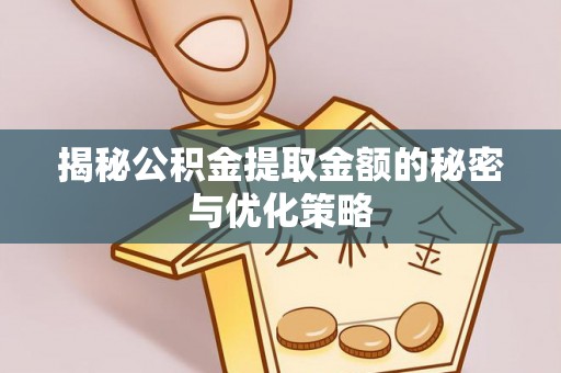 海盐揭秘公积金提取金额的秘密与优化策略