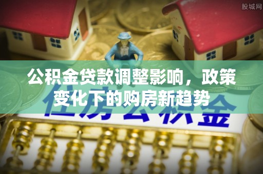 海盐公积金贷款调整影响，政策变化下的购房新趋势
