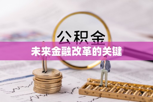 海盐未来金融改革的关键