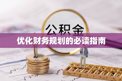 海盐优化财务规划的必读指南