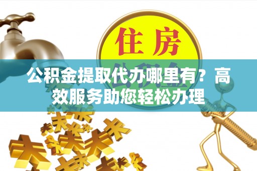 海盐公积金提取代办哪里有？高效服务助您轻松办理