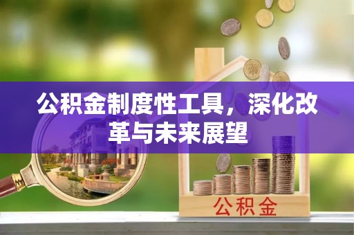 海盐公积金制度性工具，深化改革与未来展望