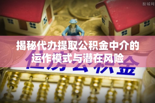 海盐揭秘代办提取公积金中介的运作模式与潜在风险