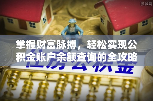 海盐掌握财富脉搏，轻松实现公积金账户余额查询的全攻略