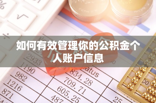 海盐如何有效管理你的公积金个人账户信息