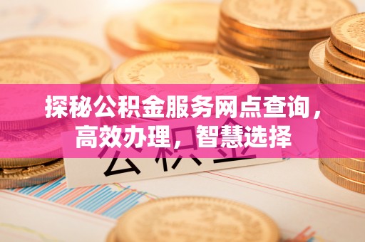 海盐探秘公积金服务网点查询，高效办理，智慧选择