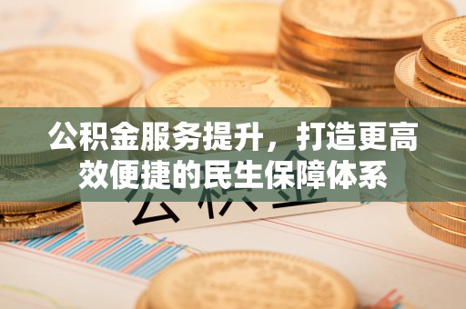 海盐公积金服务提升，打造更高效便捷的民生保障体系