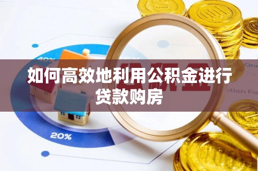 海盐如何高效地利用公积金进行贷款购房