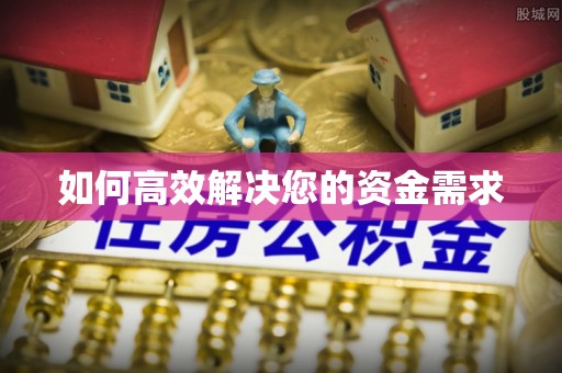 海盐如何高效解决您的资金需求